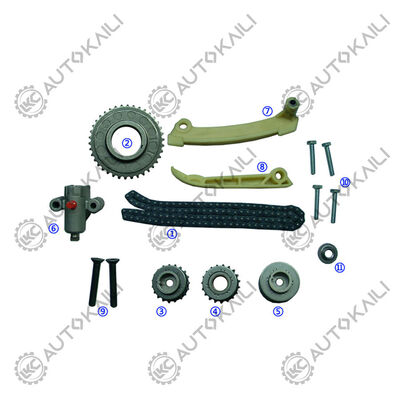 प्लास्टिक PA66 / PA46 टाइमिंग चेन किट 900ii पेट्रोल B204i 2.0L 93-98 के लिए