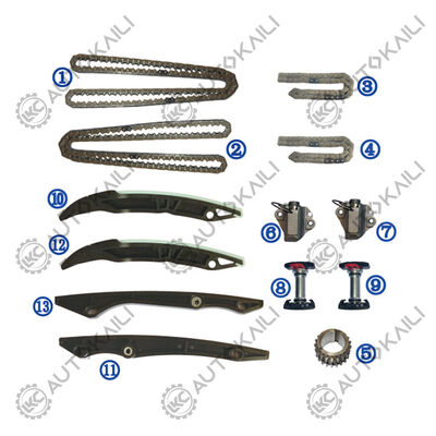 एफ-150/मस्टैंग पेट्रोल 5.0एल 15-18 के लिए टाइमिंग चेन किट