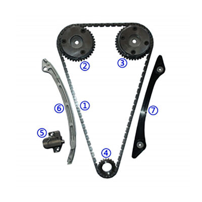 प्लास्टिक PA66 / PA46 टाइमिंग चेन किट MAZDA 2.0L IVCT TURBO 2012-2015 के लिए