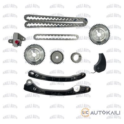 NISSAN HR15DE/HR16DE/HR18DE 1.5L/1.6L/1.8L MARCH/MICRA/NOTE/QASHQAI/TIIDA 05- 13028-ED000 152L के लिए समय श्रृंखला किट