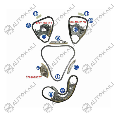 ऑडी A8L CEUA/CEUE 4.0TFSI 10-13 के लिए टाइमिंग चेन किट