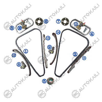 फोर्ड थंडरबर्ड V8 3.9L 3949cc 02-06 के लिए टाइमिंग चेन किट
