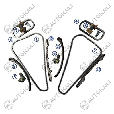 फोर्ड थंडरबर्ड V8 3.9L 3949cc 02-06 के लिए टाइमिंग चेन किट