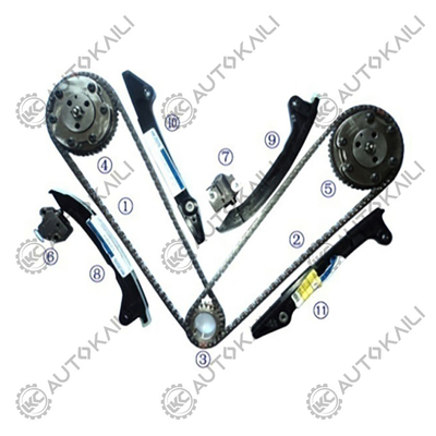 फोर्ड 6.2L 379Cu. In.V8 गैस SOHC F-150 F250 F-350 सुपर ड्यूटी के लिए टाइमिंग चेन किट