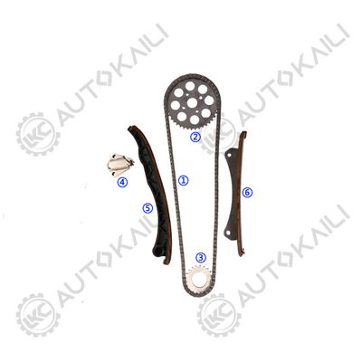 ओपेल/वॉक्सहॉल एगिला Z 13 DT / Z 13 DTJ 1248CC 03.8- एस्ट्रा एच / एमके वी Z 13 DTH 1248CC 04.1-09.5 एस्ट्रावन एमके वी (एच) 1.3 सीडीटीआई Z 13 डीटीएच 05.8- COMBO एमके II (सी) (एफ25) 1.3 सीडीटीआई 16 वी Z 13 के लिए टाइमिंग चेन किट