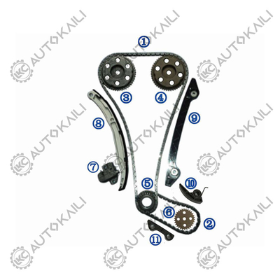 प्लास्टिक PA66 / PA46 टाइमिंग चेन किट के लिए ESCAPE 2.3L 4CYL.Z 4WD 2005-2006