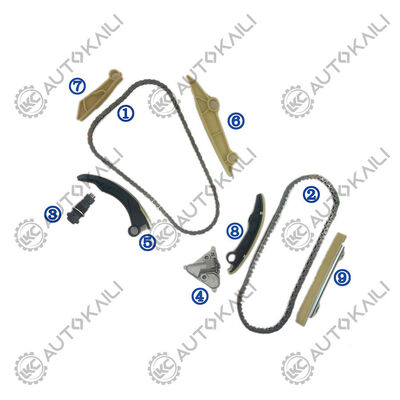 रेंज रोवर मिल्ड हाइब्रिड एसयूवी पी400 एमएचईवी 4x4 पेट्रोल पीटी306 3.0 एल 19-23 के लिए टाइमिंग चेन किट