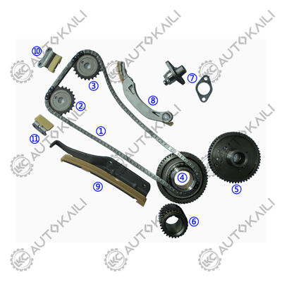 4M41T MONTERO/PAJERO/SHOGUN/TRITON DOHC 16V 3.2L के लिए टाइमिंग चेन किट 1999-2005