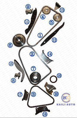 हुंडई H-1 KIA टाइमिंग चेन 2.5 CRDI 24351-4A020 98L