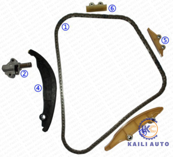 फोर्ड रेंजर पिकअप इंजन टाइमिंग किट 3.2TDCi P5AT डीजल 6C1Q6M256BB 134L