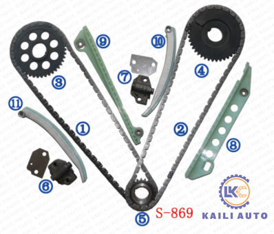 फोर्ड E-150 F-150 अभियान एक्सप्लोरर क्राउन विक्टोरिया F3LY6268A 8 * 116L F6AZ6L266CA के लिए टाइमिंग चेन किट